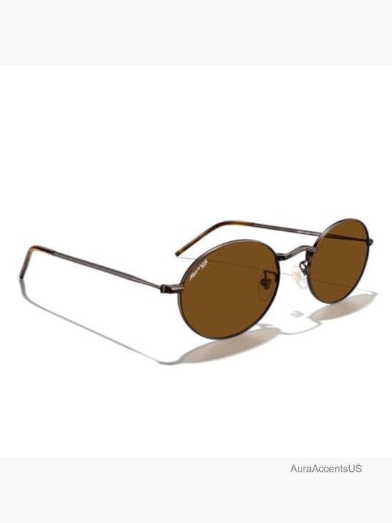 Retro Oval Polarized Sunglasses for Women UV400 Protection Trendy Shades main image 4